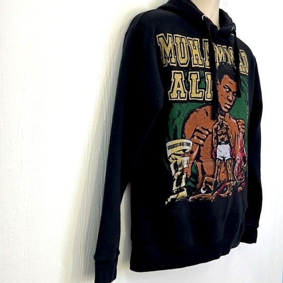 Cotton Heritage - Muhammad Ali Greatest Of All Time Graphic Hoodie Size Medium - Picture 4 of 10